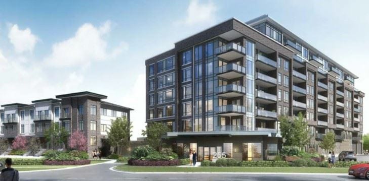 Rendering of 253 Lake Driveway Condos exterior