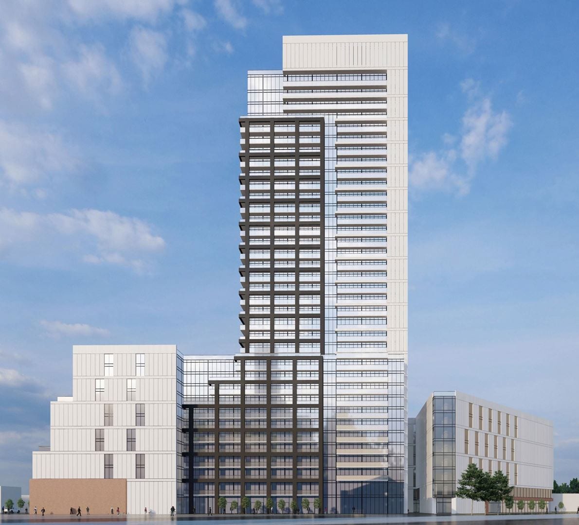 Rendering of 266 Royal York Road Condos exterior front view