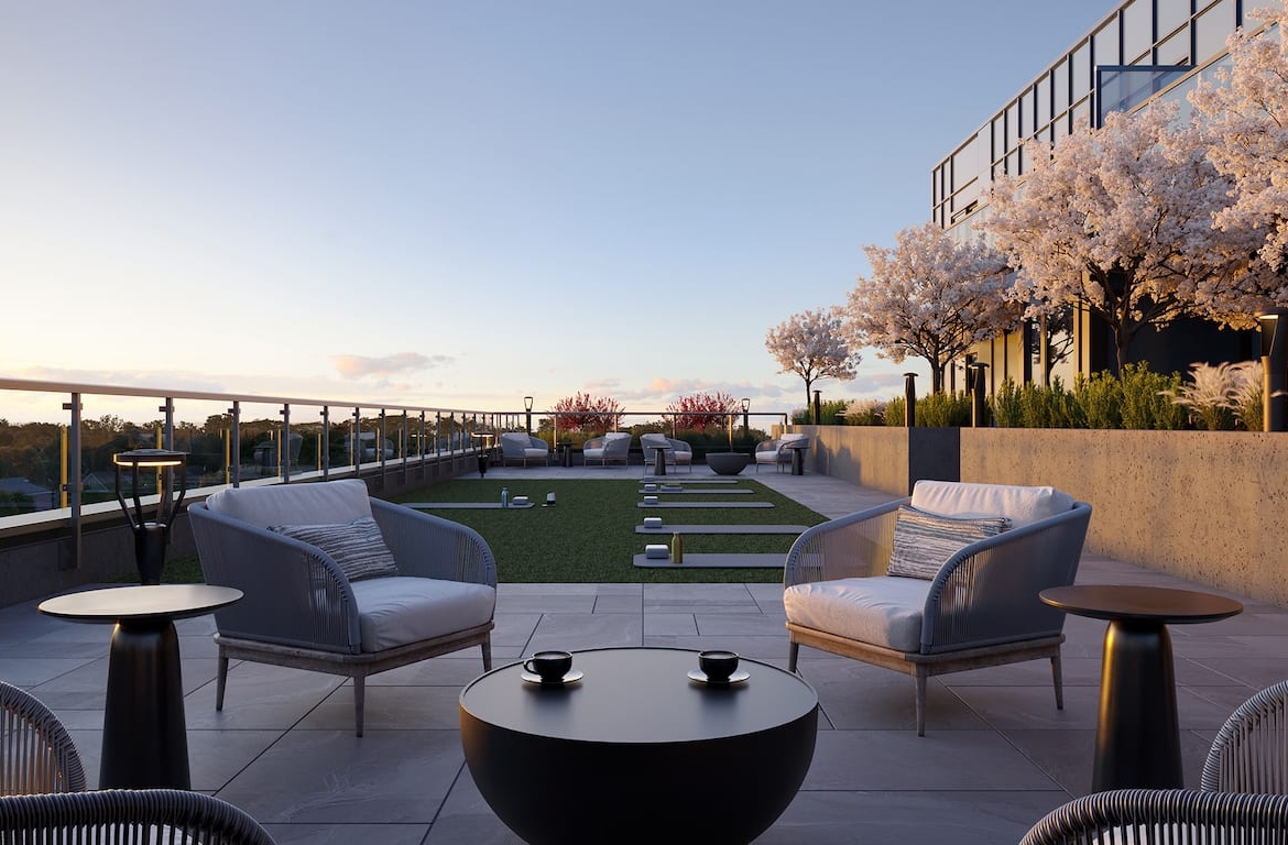 Rendering of Anthem Condos Tower 4 Sunrise Deck