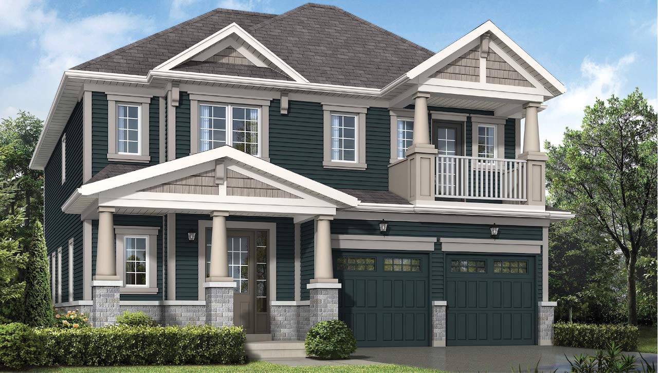 Rendering of Cork & Vine single detached exterior