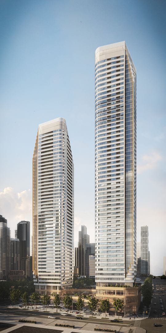 Rendering of Park Place Condos exterior