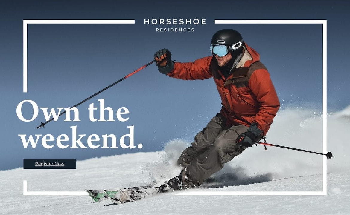 Horseshoe Residences skiing