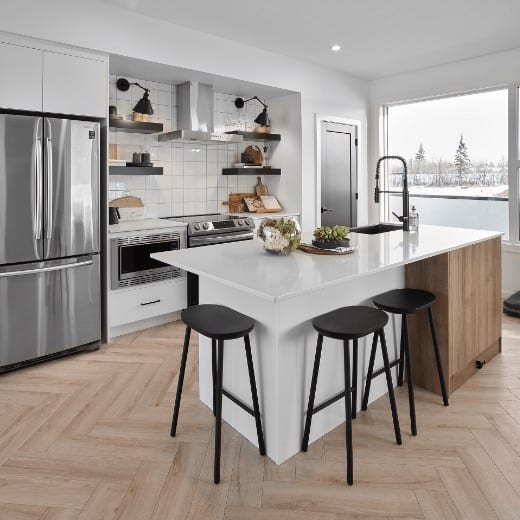 Midtown interior kitchen