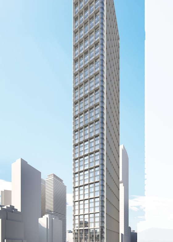 Exterior rendering of 88 Isabella Condos full view