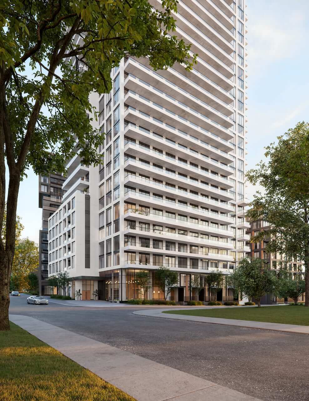 Corktown Condos exterior entrance