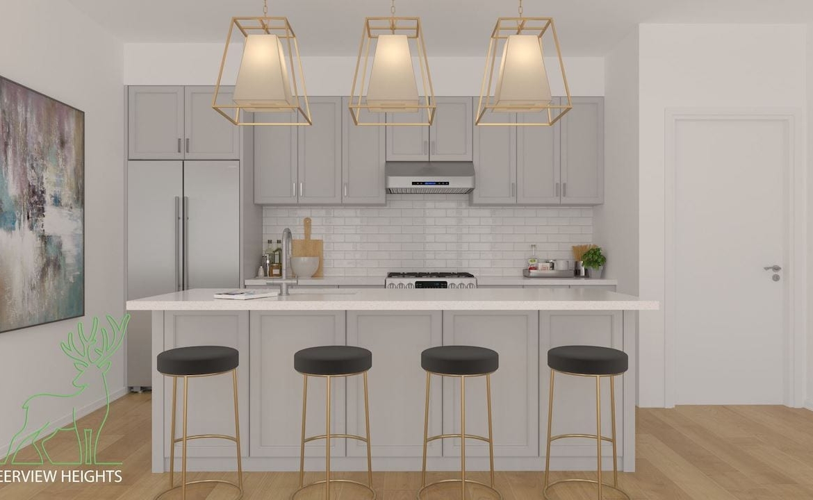 Rendering of DeerView Heights interior kitchen