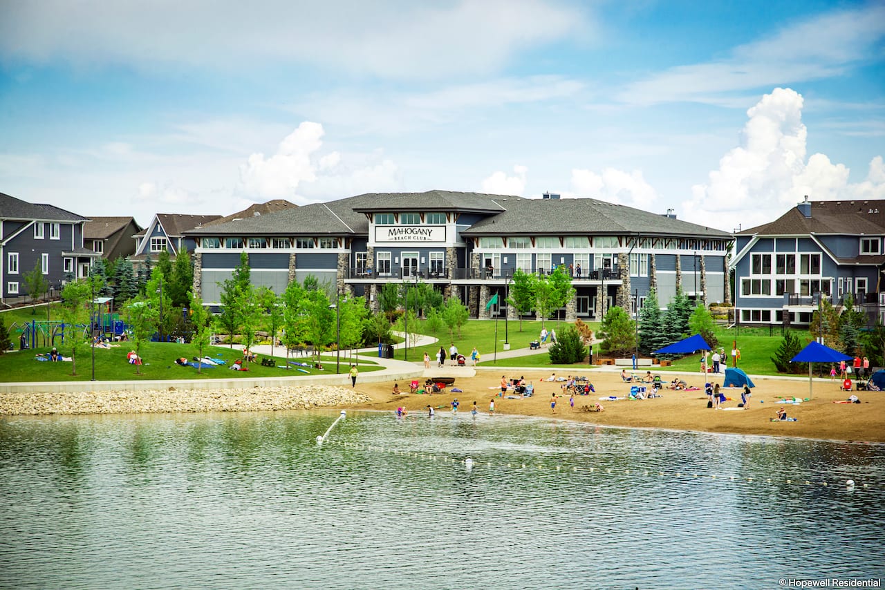 Sandgate Mahogany Lake Condos beach club
