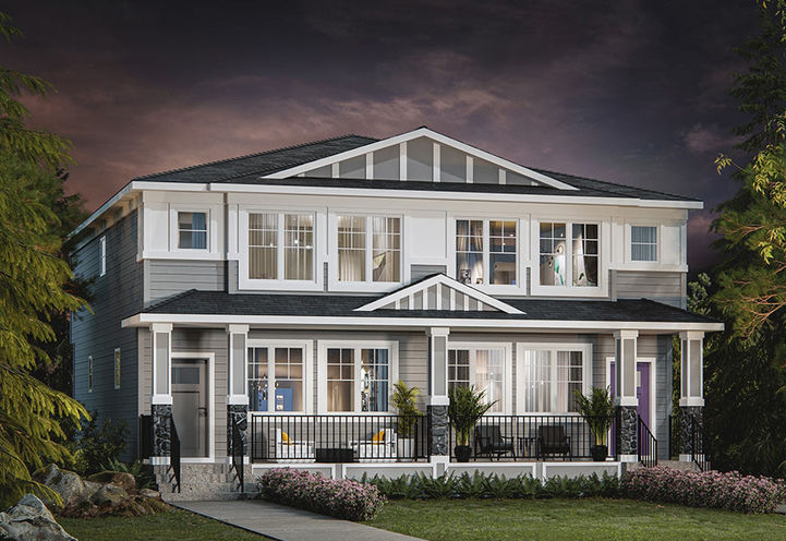Rendering of Creekstone Homes exterior 1