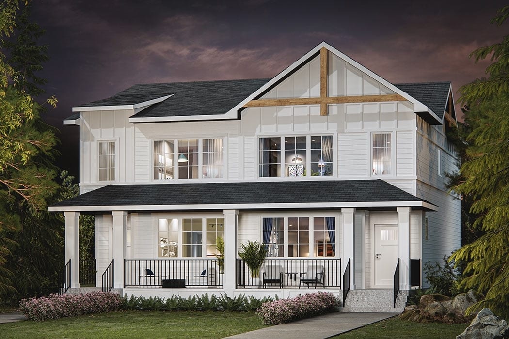 Rendering of Creekstone Homes exterior 5