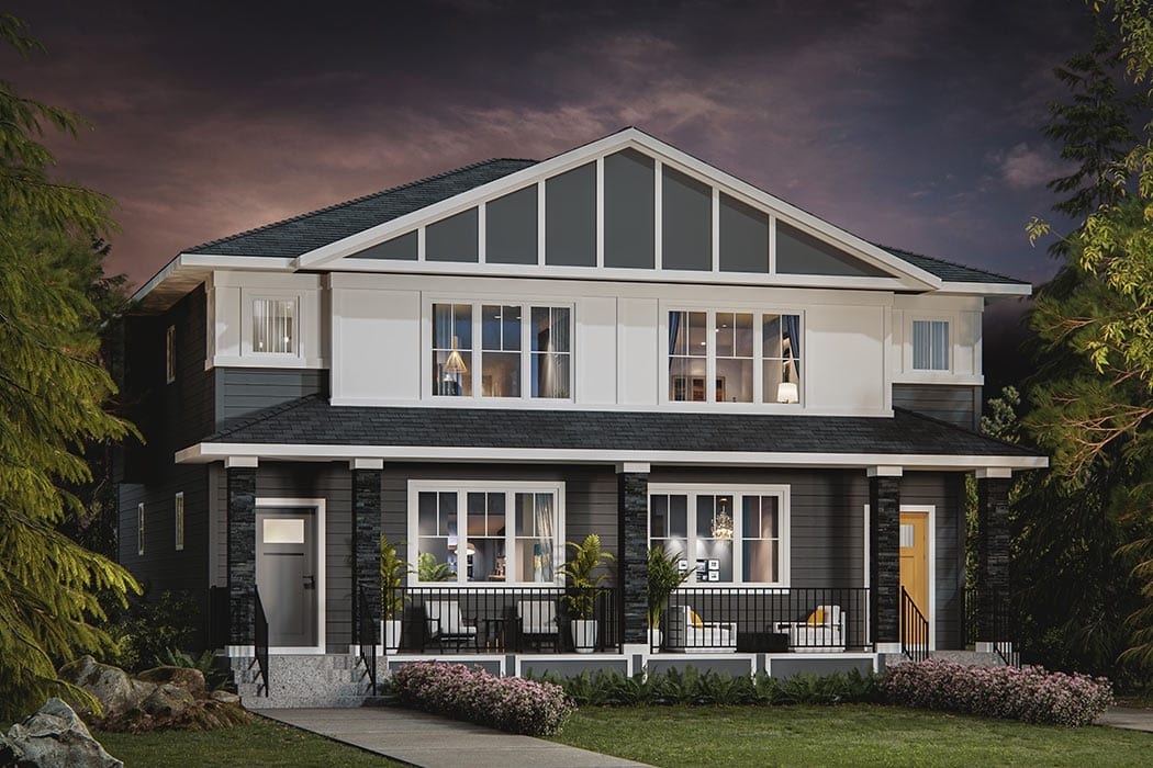 Rendering of Creekstone Homes exterior 6