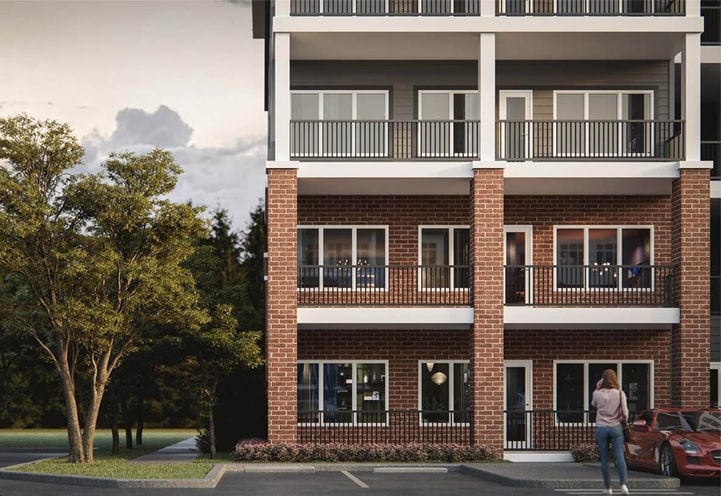 Rendering of Lockwood Chelsea Condos exterior details