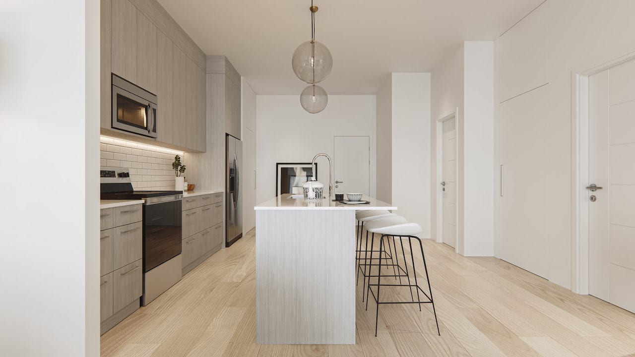 Rendering of Lockwood Chelsea Condos suite interior 5