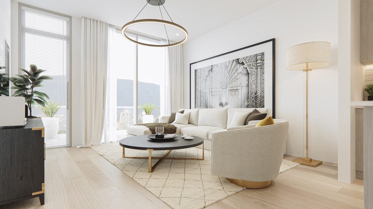 Rendering of Lockwood Chelsea Condos suite interior 8