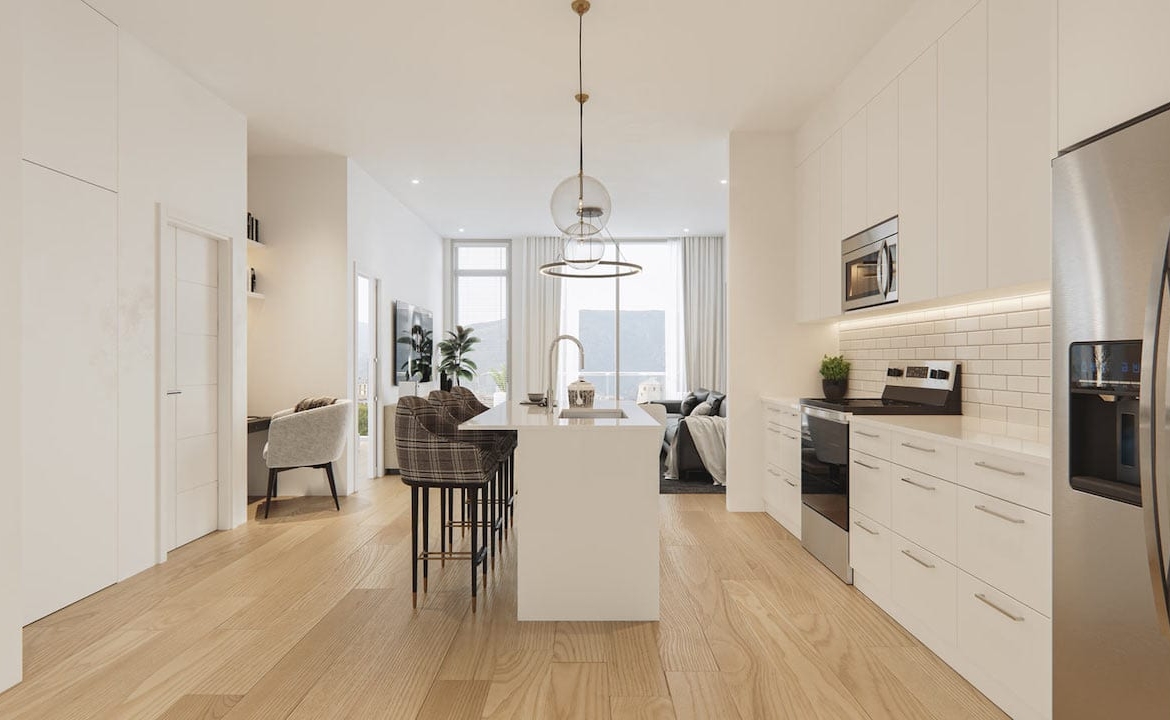 Rendering of Lockwood Chelsea Condos suite interior 9