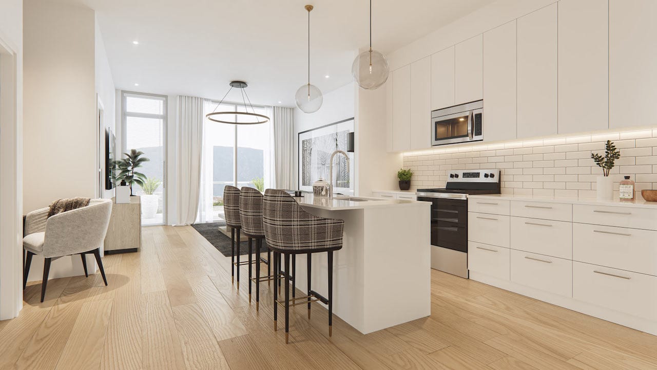 Rendering of Lockwood Chelsea Condos suite interior 10