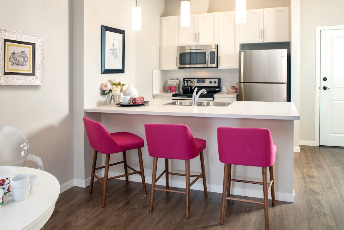 Sandgate Mahogany Lake Condos suite interior kitchen
