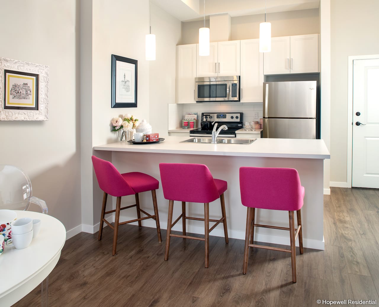 Sandgate Mahogany Lake Condos suite interior kitchen