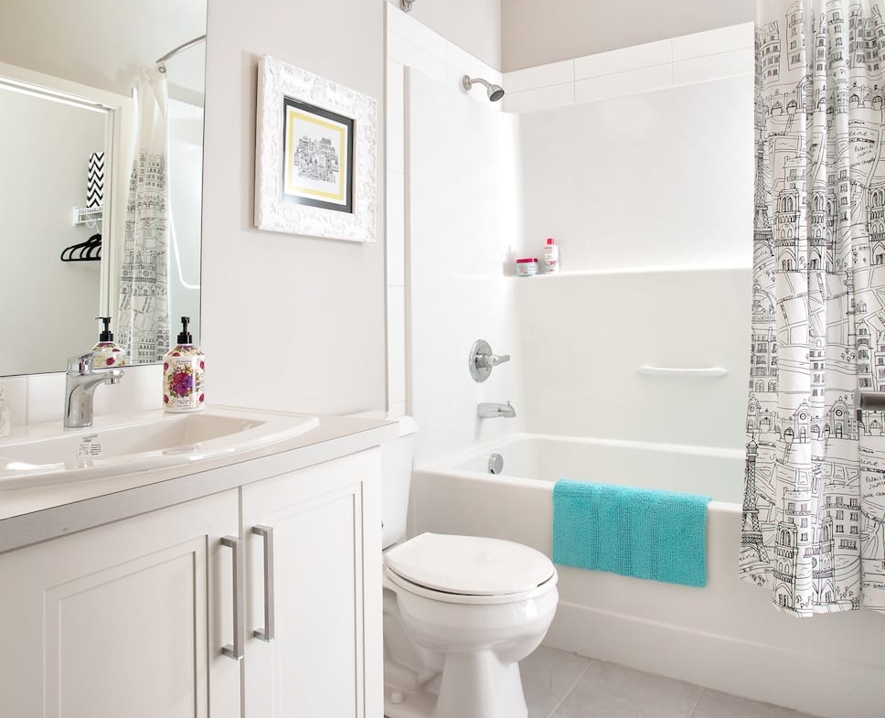 Sandgate Mahogany Lake Condos suite interior bathroom