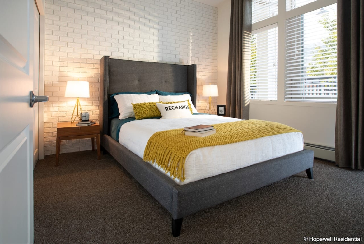 Sandgate Mahogany Lake Condos suite interior master bedroom
