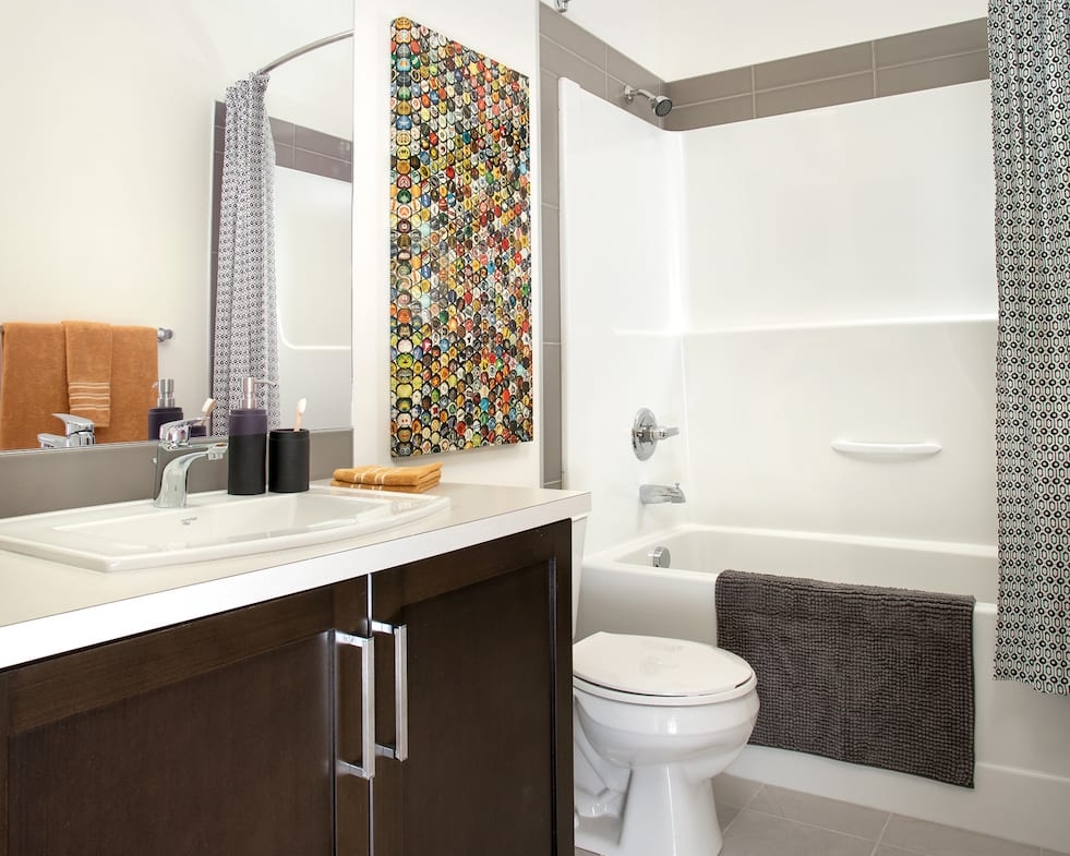 Sandgate Mahogany Lake Condos suite interior bathroom