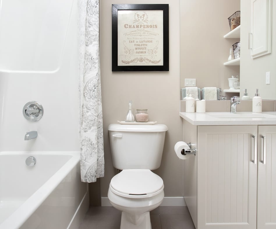 Sandgate Mahogany Lake Condos suite interior ensuite