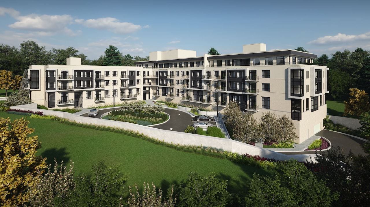Rendering of Serville Residences exterior