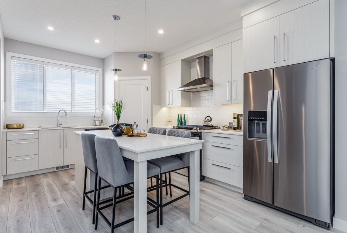 Rendering of Sirocco Homes suite interior kitchen