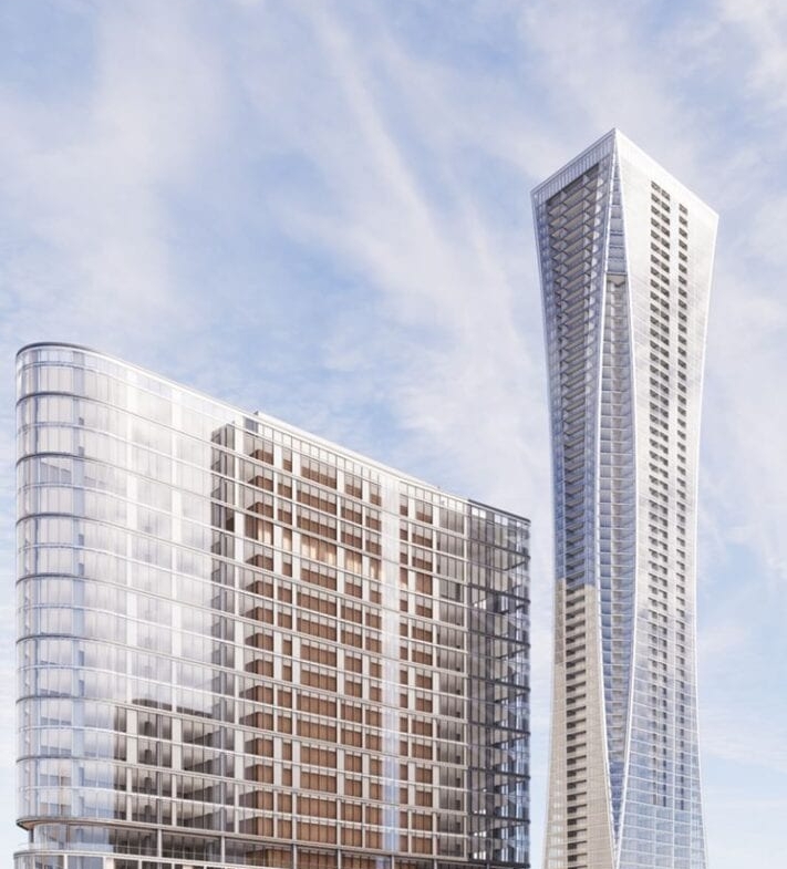Exterior rendering of 175 Millway Condominiums