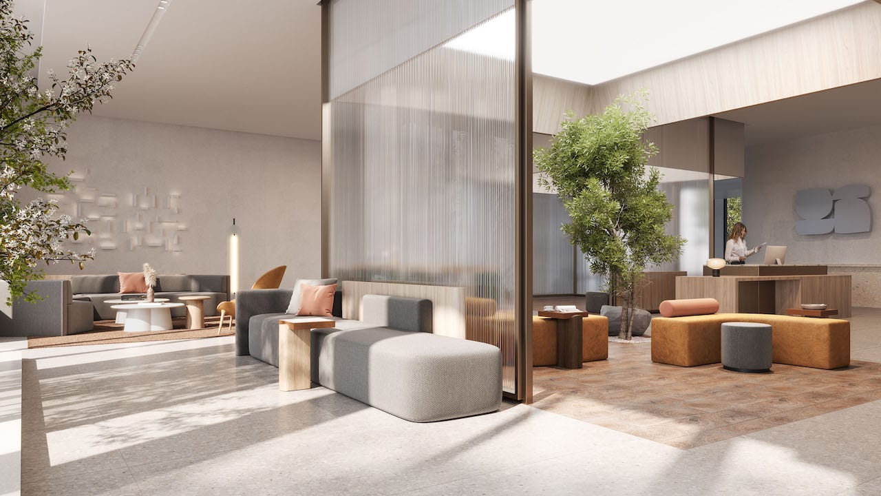 Above Condos lobby interior