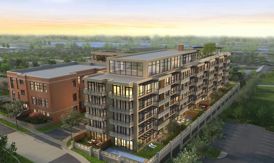 Exterior of Unexusmuskoka Condos and Towns