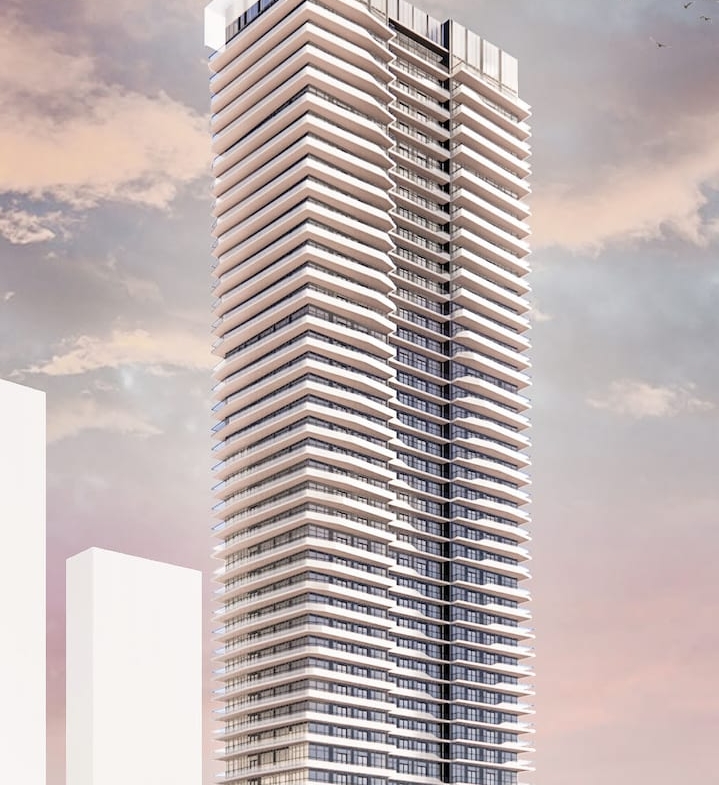 Rendering of 18 Athabaska Condos full view 1