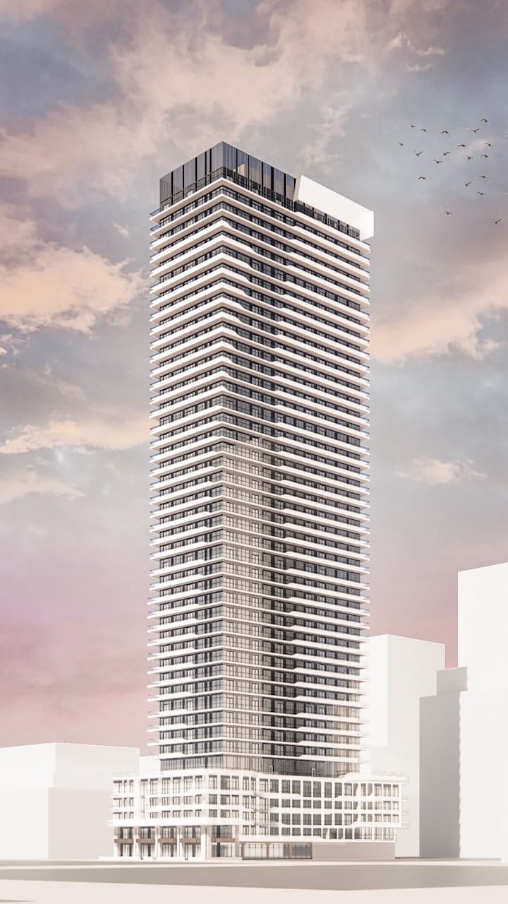 Rendering of 18 Athabaska Condos full view 4