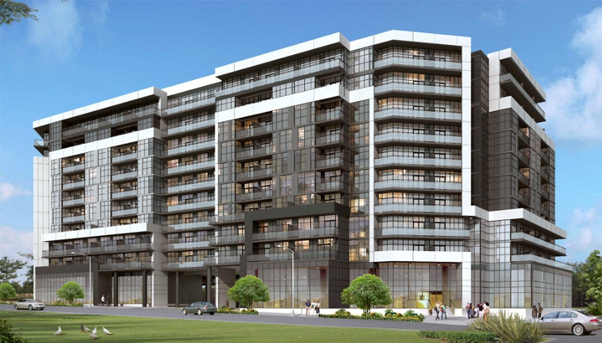 Exterior rendering of 2418 Khalsa Gate Condos