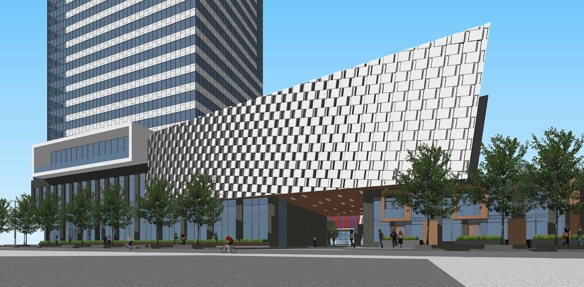 Rendering of 3201 Highway 7 Condos siding detail