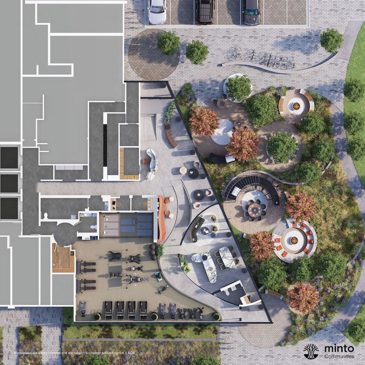 North Oak Tower 3 amenities flat plan