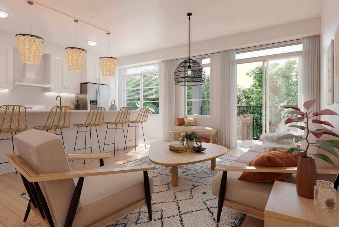 Rendering of Wallaceton Topaz Living room