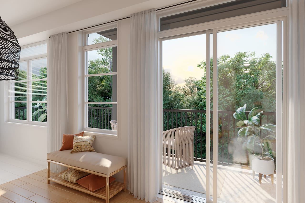 Rendering of Wallaceton Topaz patio