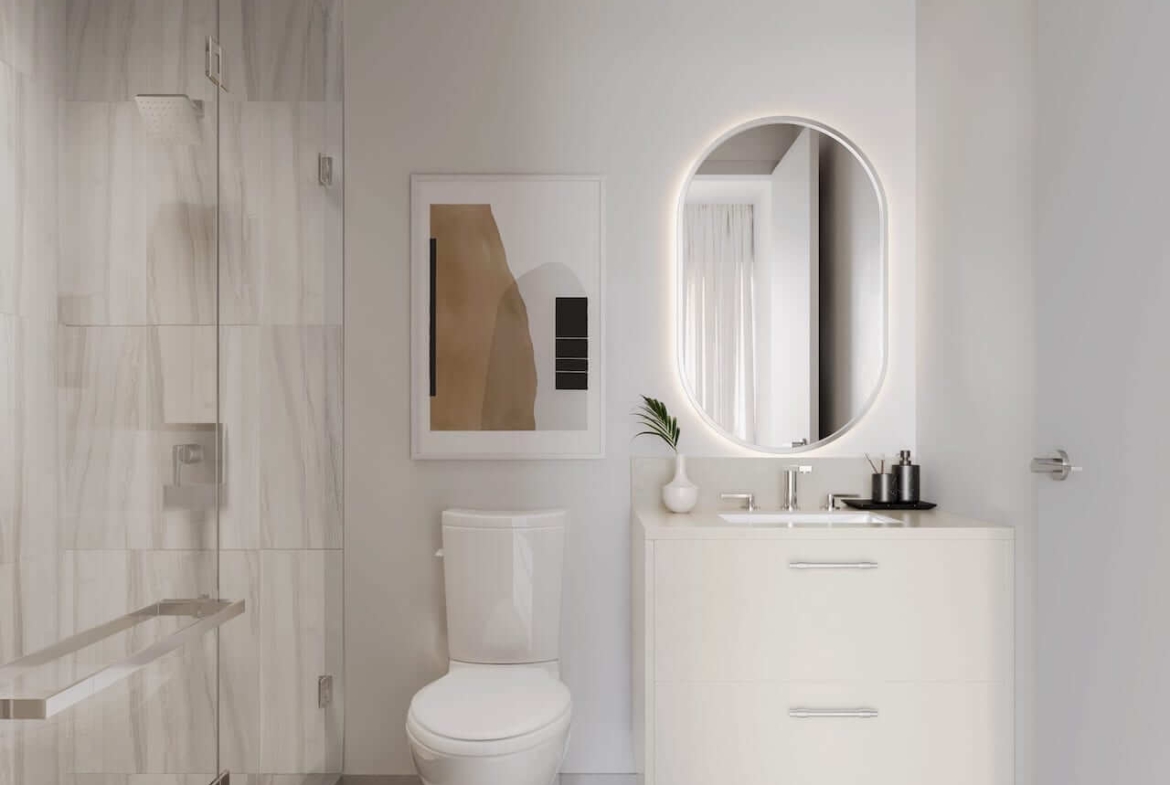 Rendering of Olive Residences ensuite
