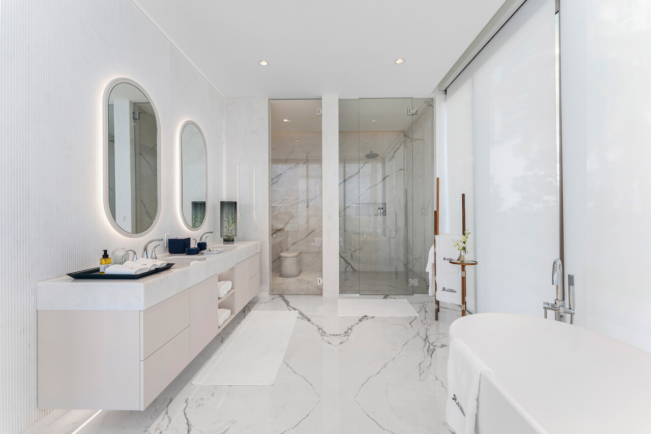 St. Regis Residences Sunny Isles Beach suite bathroom