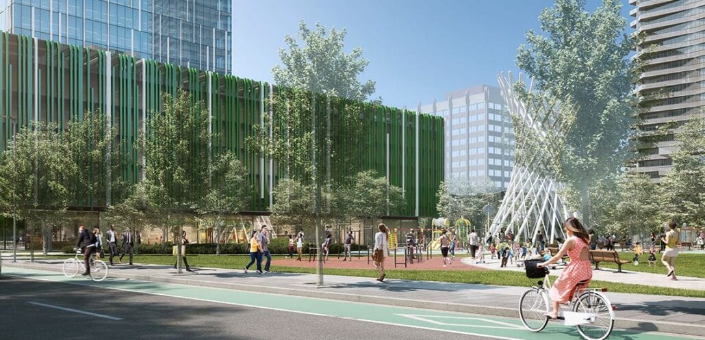 Rendering of LSQ Condos amenities