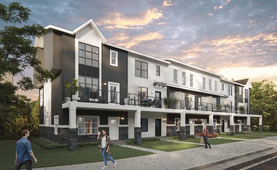 Exterior rendering of Briarfield Calgary