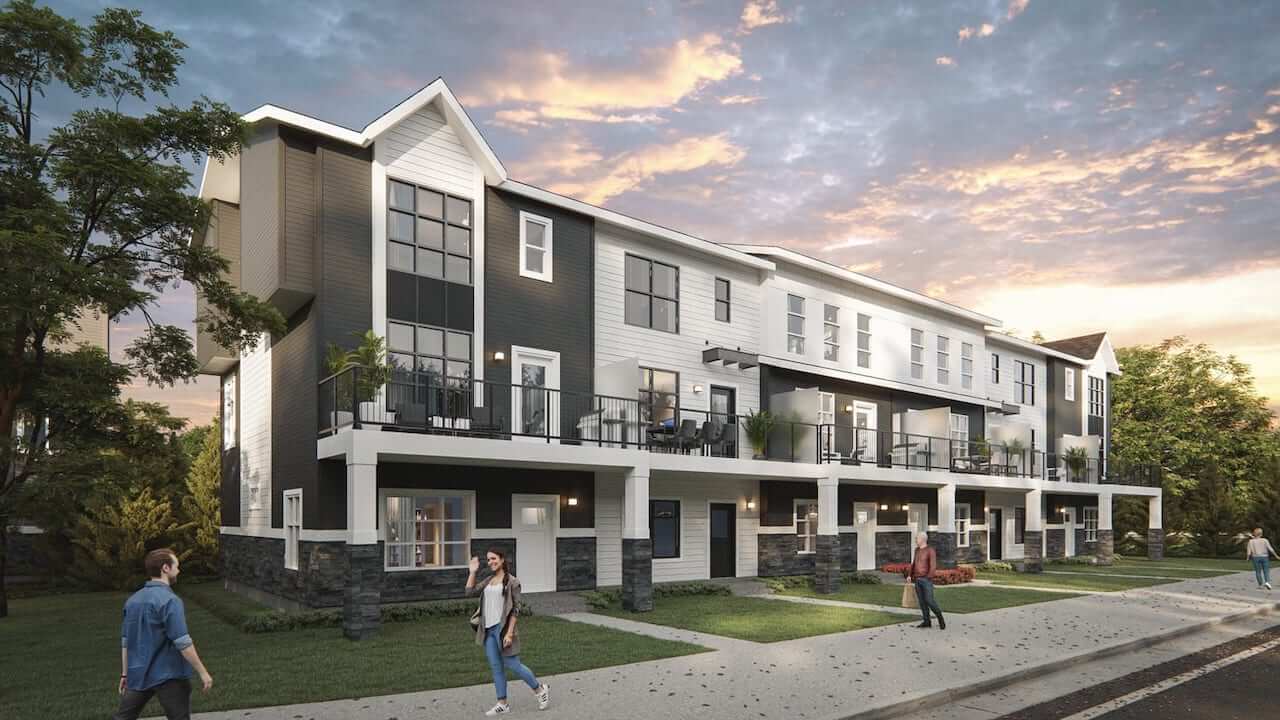 Exterior rendering of Briarfield Calgary