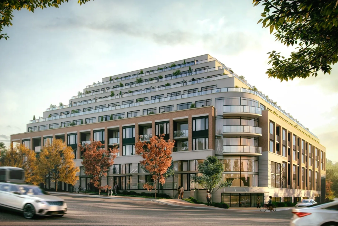 Rendering of Emerson House Boutique Residences exterior