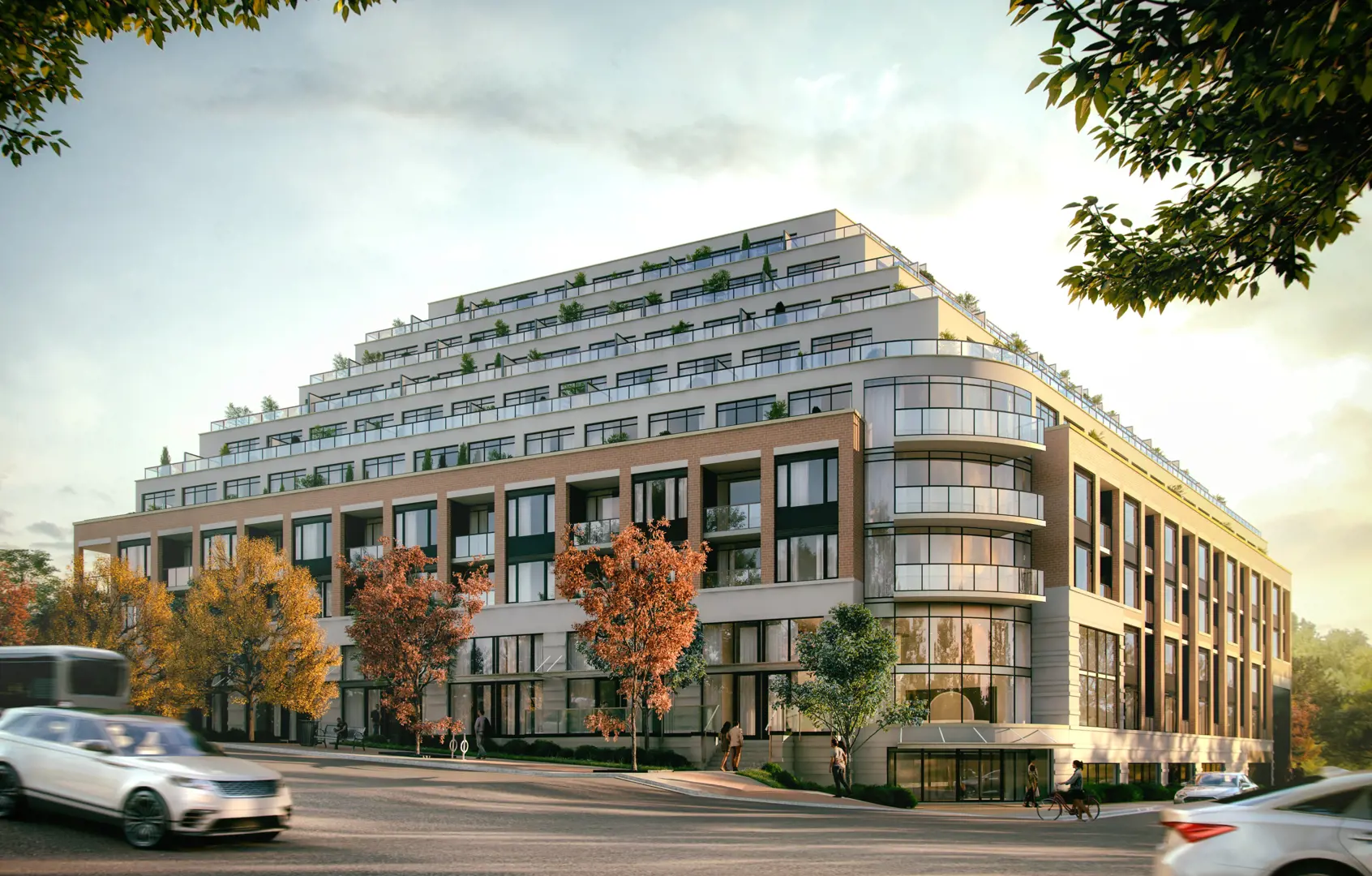 Rendering of Emerson House Boutique Residences exterior