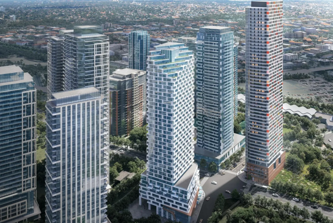 Rendering of Kipling Station aerial