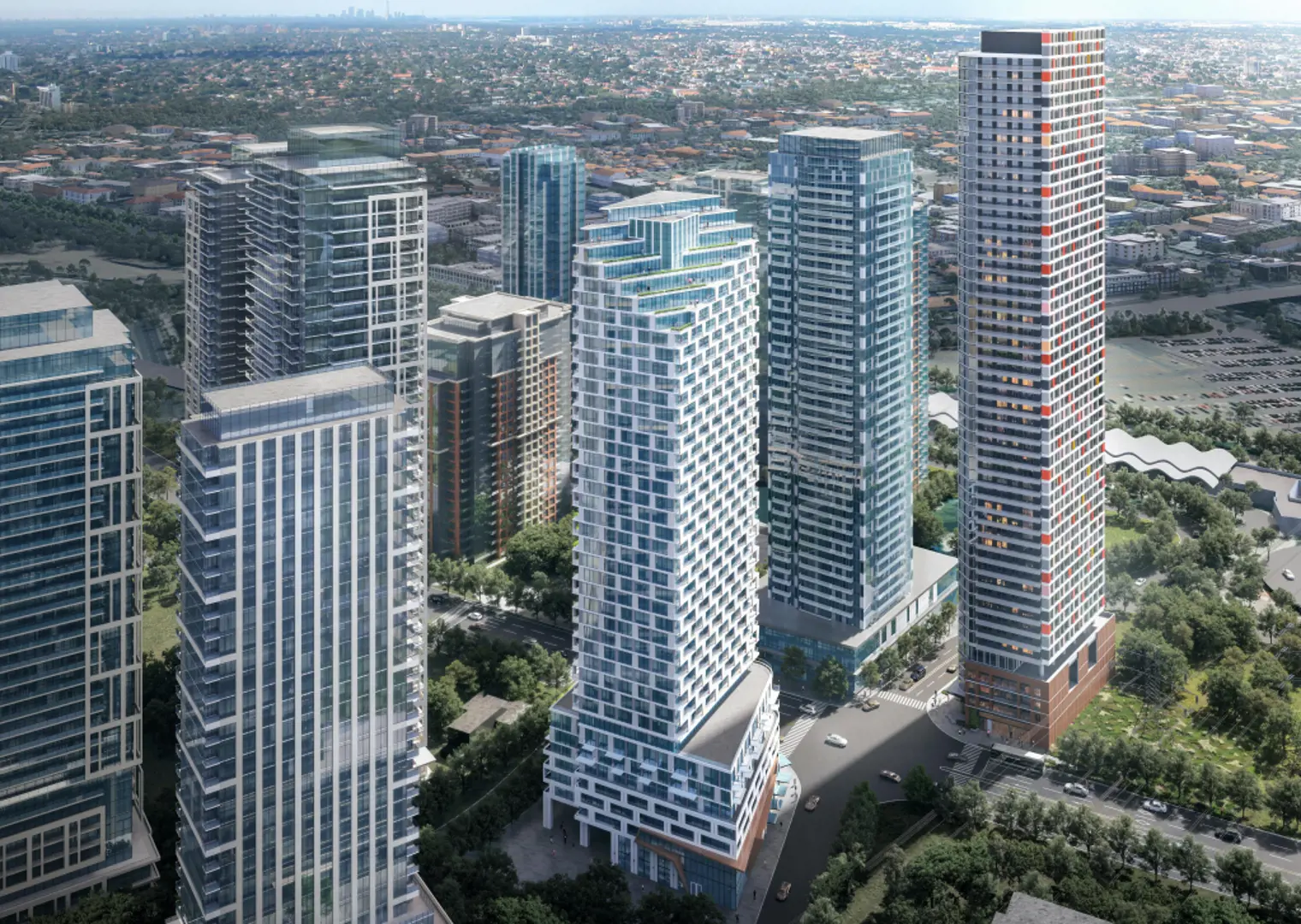 Rendering of Kipling Station aerial