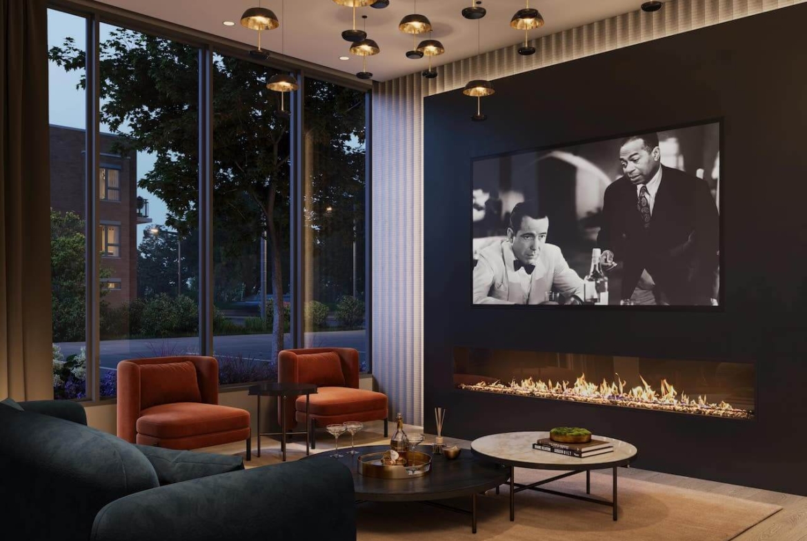 Rendering of Northshore Condos party room