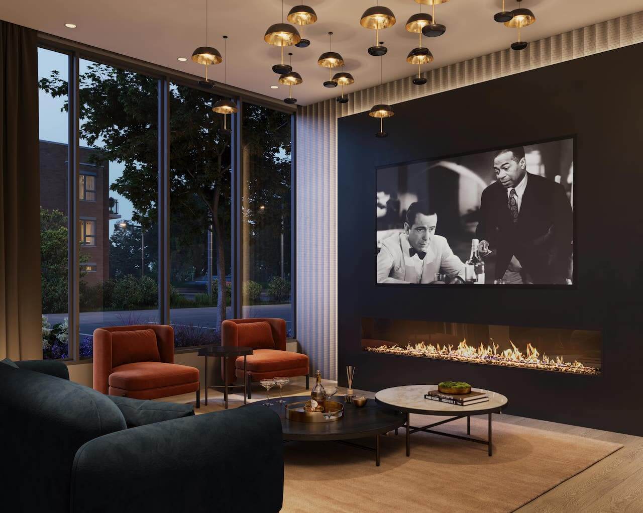 Rendering of Northshore Condos party room