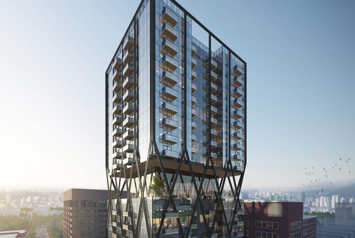 Exterior rendering Imperia Condos