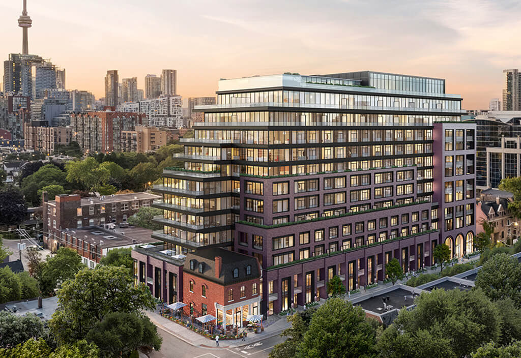 Rendering of Bellwoods House Condos exterior 2